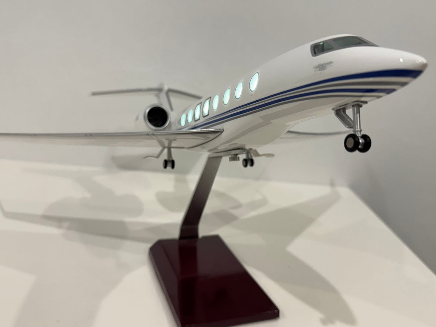 Jet Privé Gulfstream G650 - Échelle 1:75 - Finition Premium