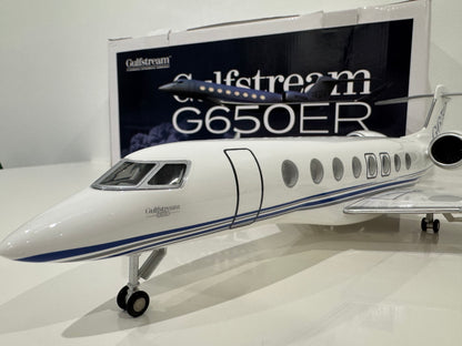 Jet Privé Gulfstream G650 - Échelle 1:75 - Finition Premium