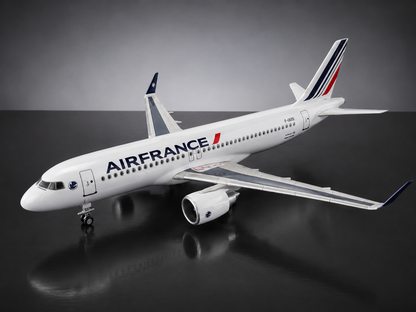 Airbus A320neo Air France 🇫🇷 - Échelle 1:100 37cm Finition Premium avec Led