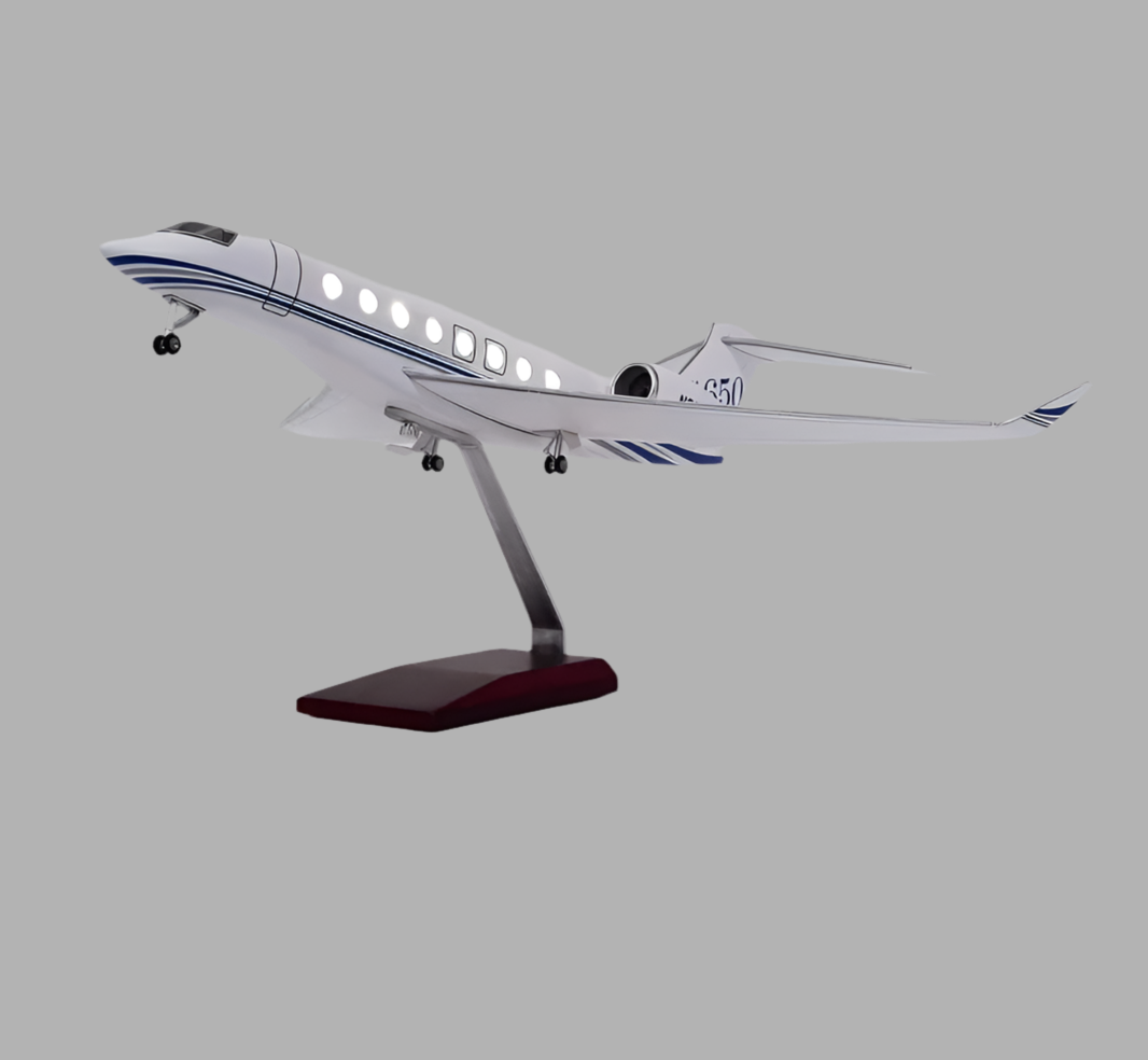 Jet Privé Gulfstream G650 - Échelle 1:75 - Finition Premium