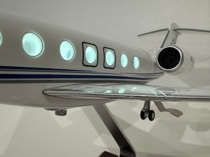 Jet Privé Gulfstream G650 - Échelle 1:75 - Finition Premium