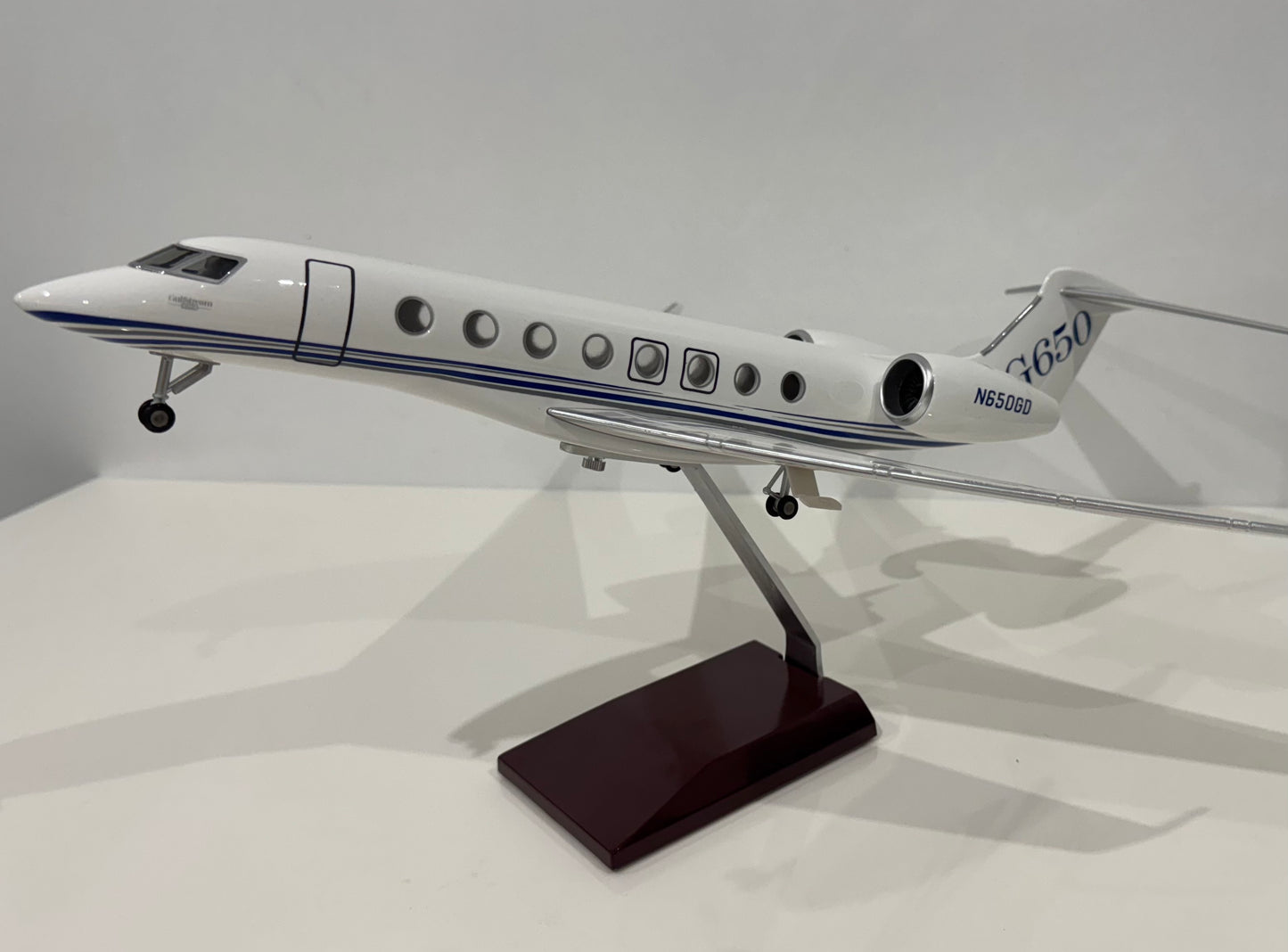 Jet Privé Gulfstream G650 - Échelle 1:75 - Finition Premium